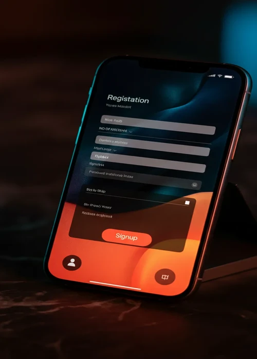 Jackbit Casino registration form displaying username, email, password fields and an optional promo code input
